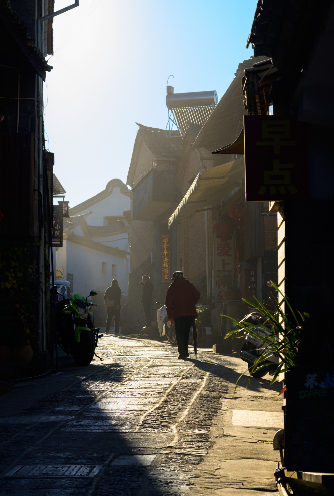 Morning street