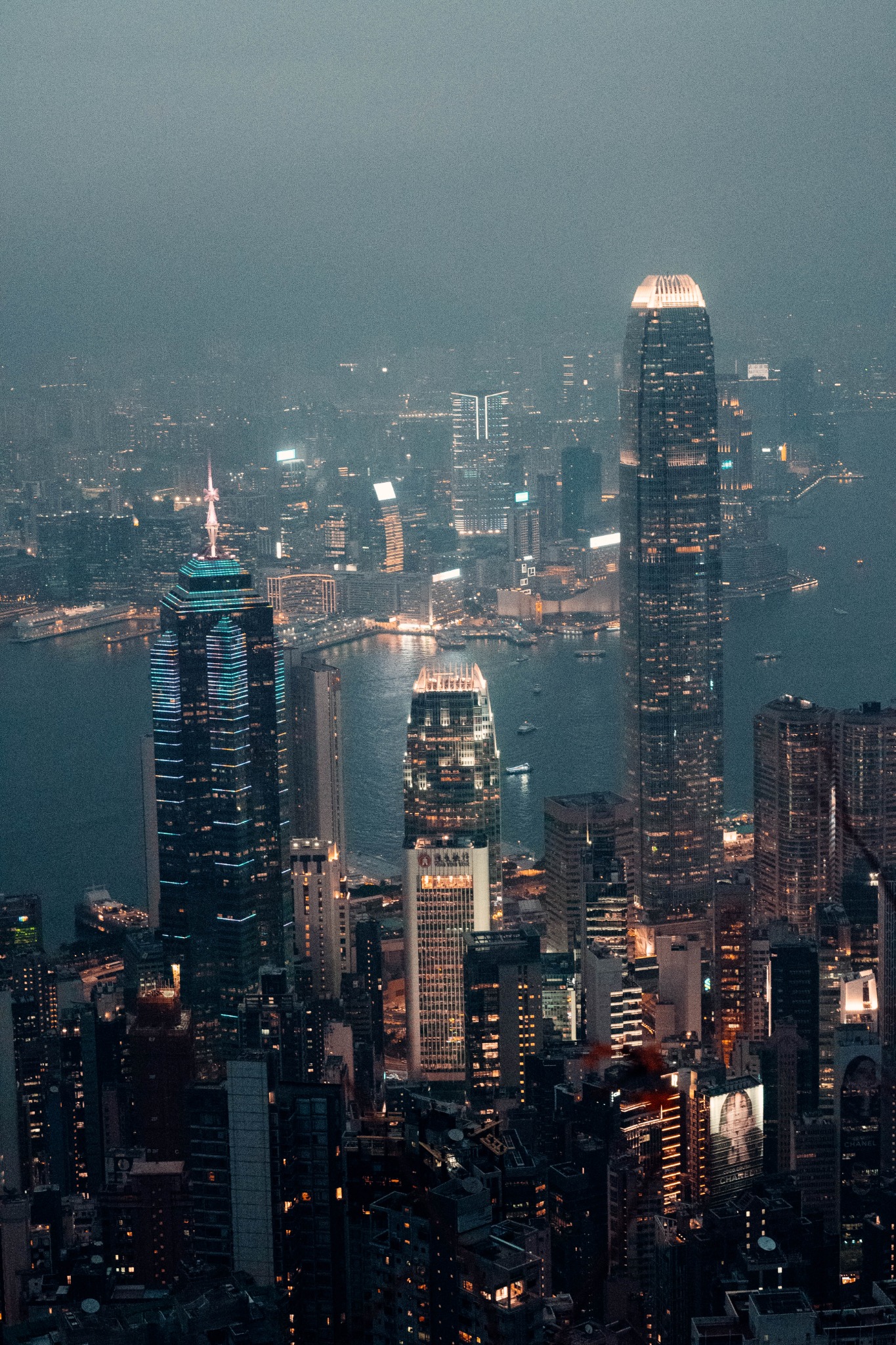 City after dark
